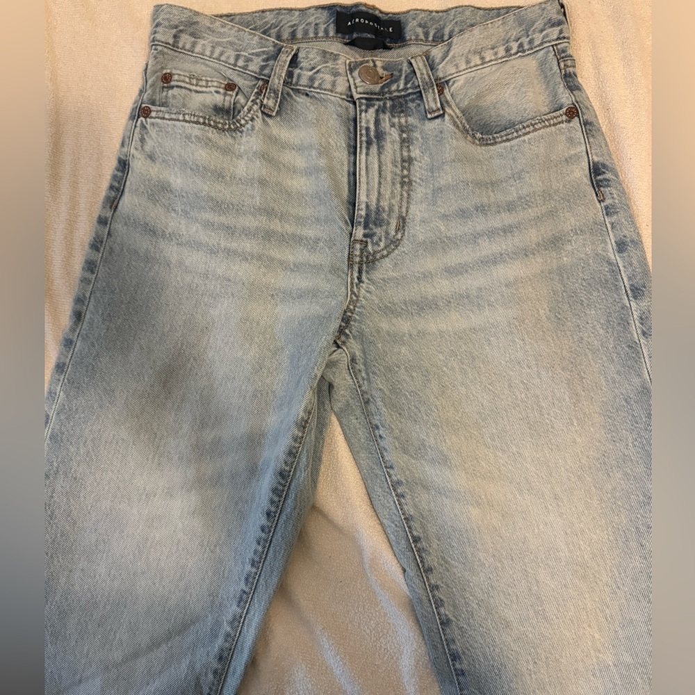 Aero Boyfriend Flare Jeans
